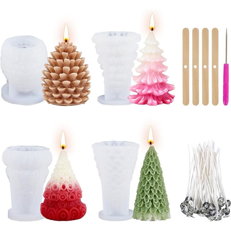 Xmas Candle Making - 【ALLOWANCE】Kerstboom voor het maken van kaarsen,