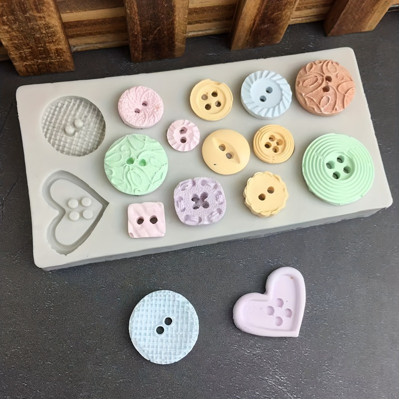 Candle Making Tools - Knopvormige siliconen mal voor zeep en