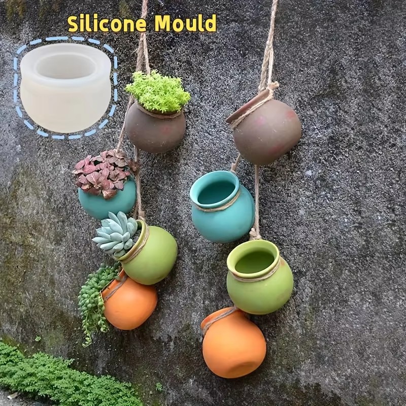 Candle Making Tools - Siliconen bloempotvormen, harsvormen, epoxyvormen, geurkaarsvormen, kleine