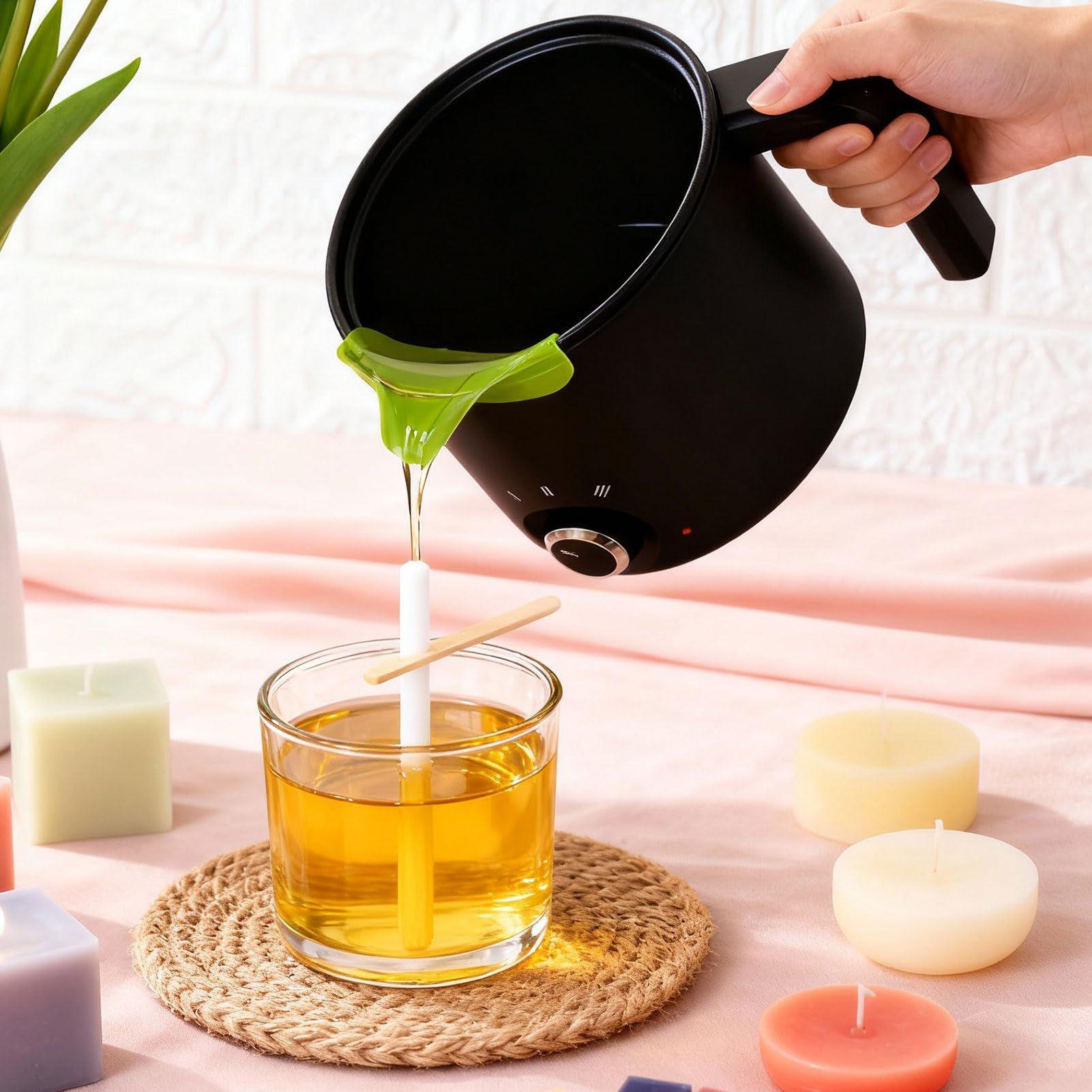Candle Making Vessels - EU 1.5L Wax Smeltkroes Kaarswas Smeltapparaat