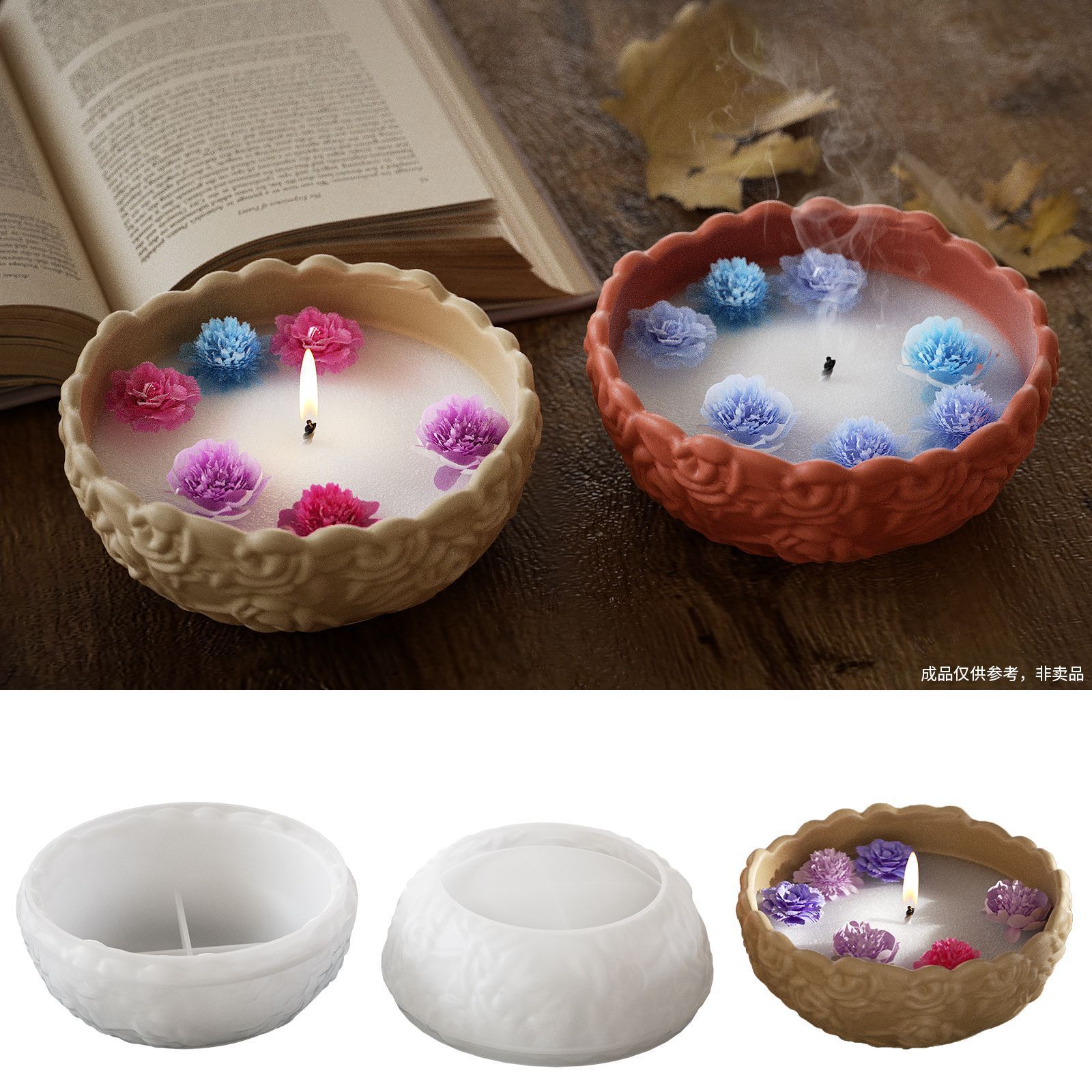 Candle Making Fat - Aroma Gips Kaars Cup Maken Mold