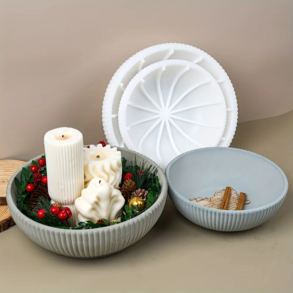 Candle Making Vessels - 1-ring siliconen mal voor epoxy, kaarsen