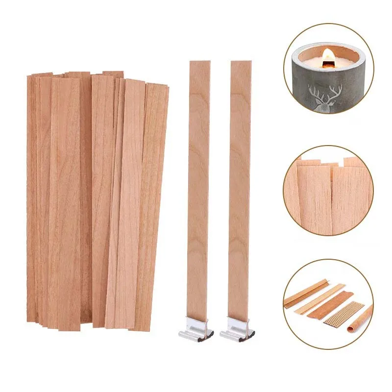 Wood Wick Crackle - 1-5 zakjes natuurlijke houten lonten voor