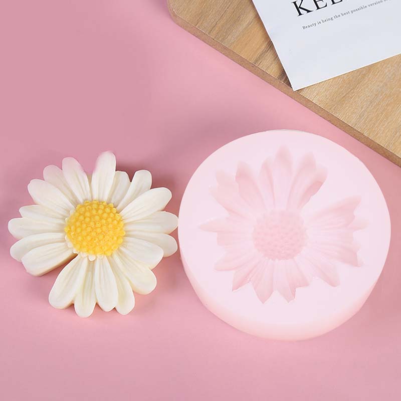 Candle Making Experience - DIY Kaars Siliconen Mal Daisy Kamille