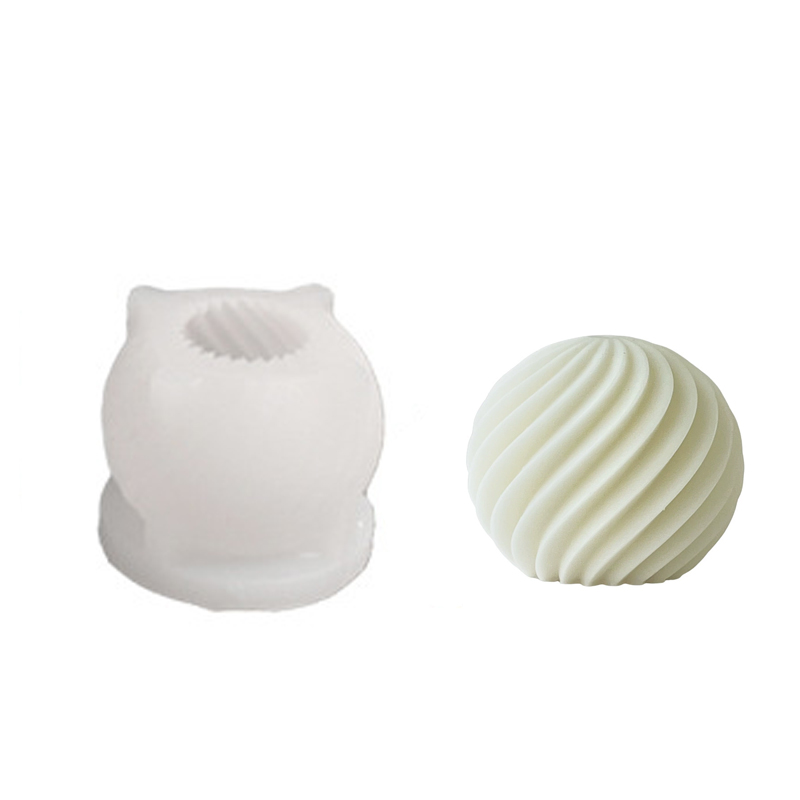 Spiraalstreep Bal Siliconen Ka - Xmas Candle Making recensie en prijs