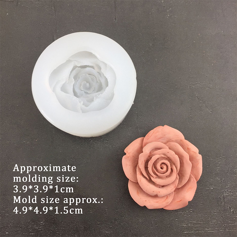 3d Rose Bloemvorm Blad Silicon - Candle Making Tools recensie en prijs