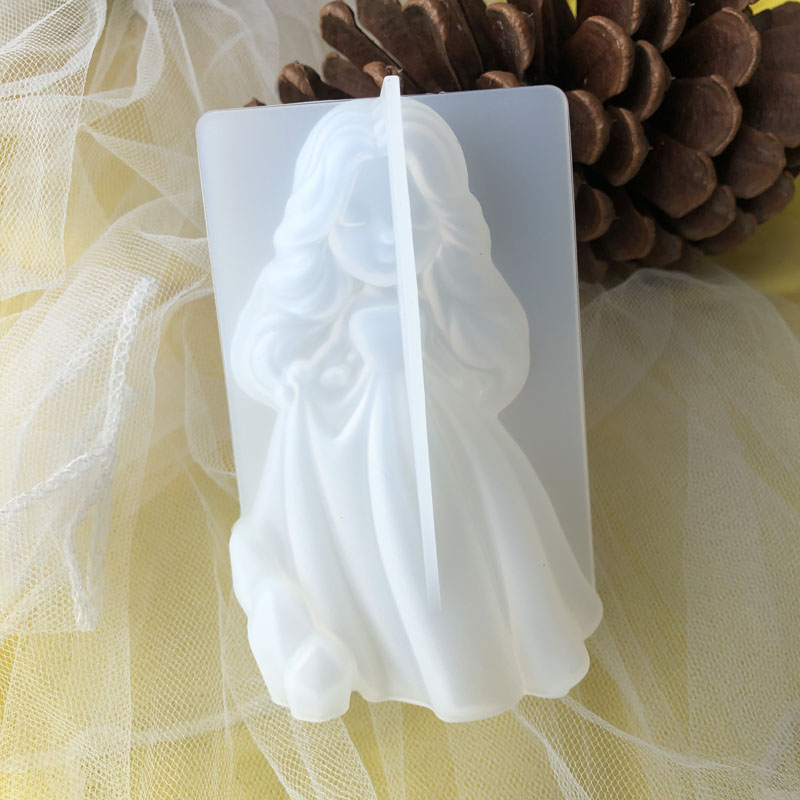 3D Schattige Prinses Siliconen - Candle Making Tools recensie en prijs