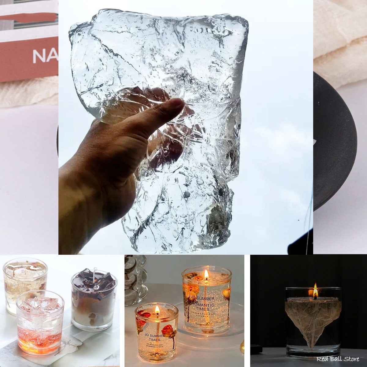100G Jelly Wax Groothandel DIY - Candle Making Raw Material Wholesale recensie en prijs