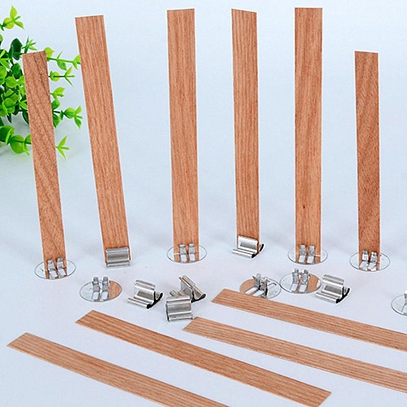 40-delige houten kaarslontset  - Wood Wick Crackle recensie en prijs