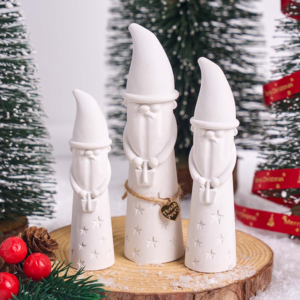Kerstornament Gnome siliconen  - Xmas Candle Making recensie en prijs