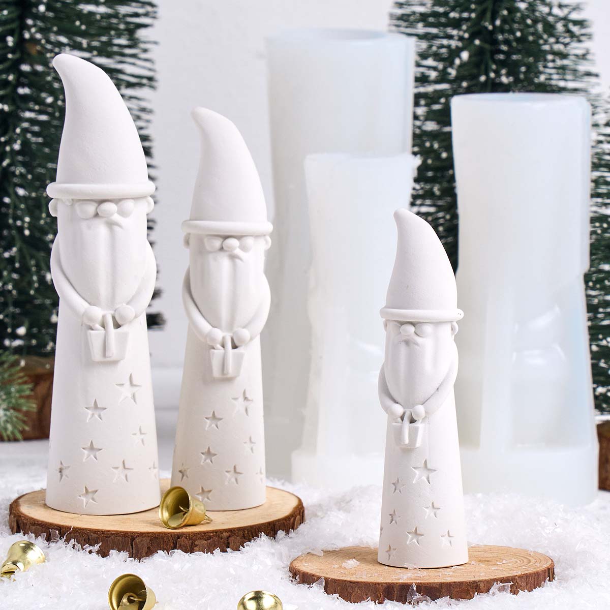 Kerstornament Gnome siliconen  - Xmas Candle Making recensie en prijs