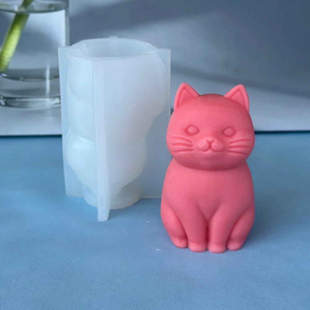 3D dikke kat Dier Siliconen Ka - Candle Making Fat recensie en prijs