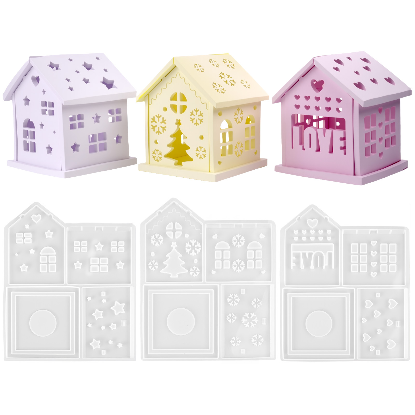 3D Huis Siliconen Mal DIY Kers - Candle Making Tools recensie en prijs