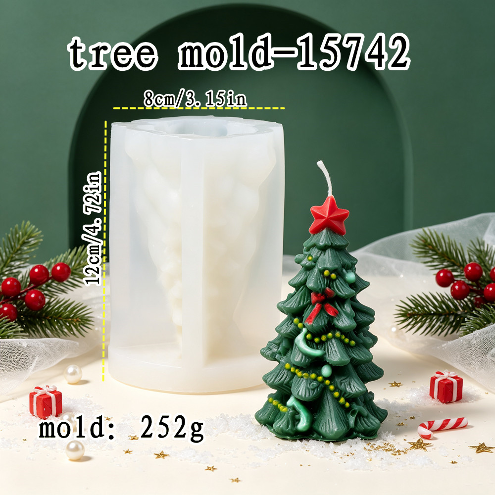 Stervormige Kerstboom Silicone - Xmas Candle Making recensie en prijs