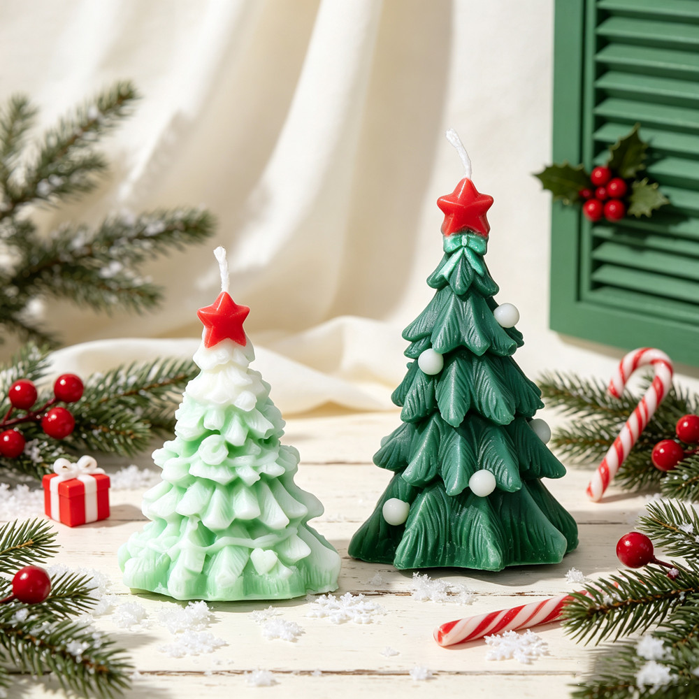Stervormige Kerstboom Silicone - Xmas Candle Making recensie en prijs
