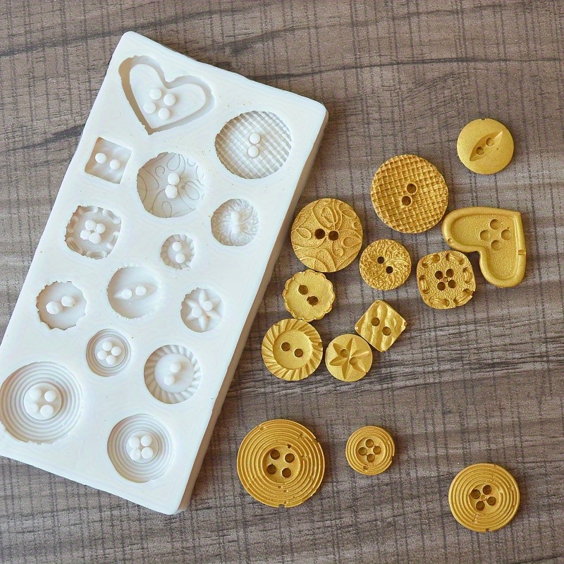 Knopvormige siliconen mal voor - Candle Making Tools recensie en prijs