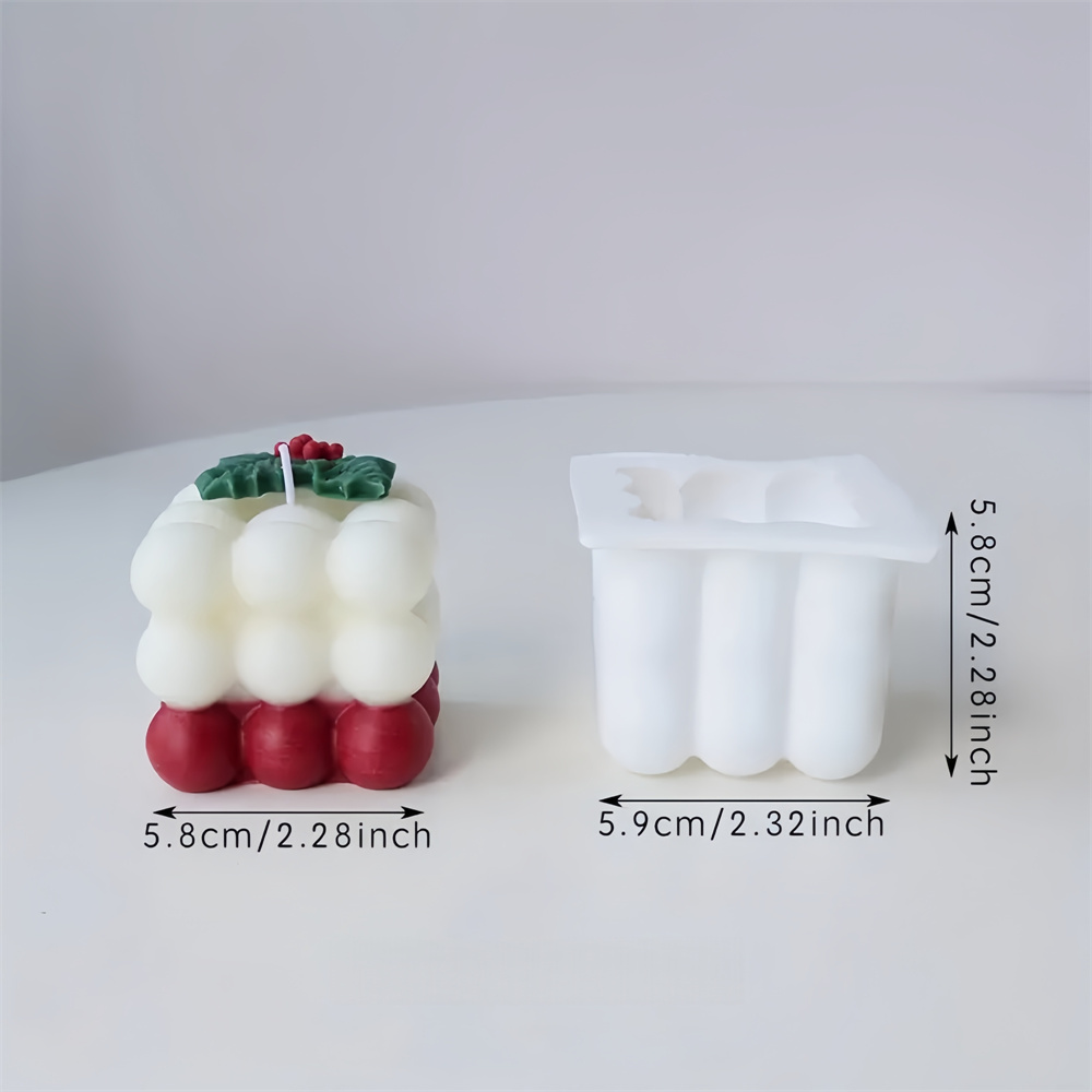 Kerst Holly Leaf Bubble Kaars  - Xmas Candle Making recensie en prijs
