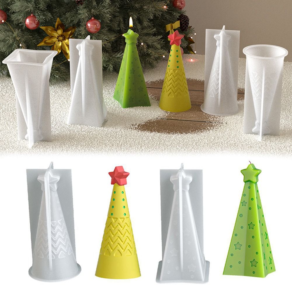 Siliconen Kerstkegel Kaars Sch - Xmas Candle Making recensie en prijs