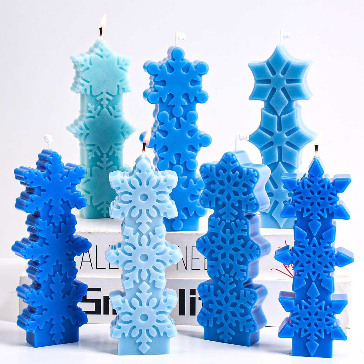 Kerst Sneeuwvlok Kaars Schimme - Xmas Candle Making recensie en prijs
