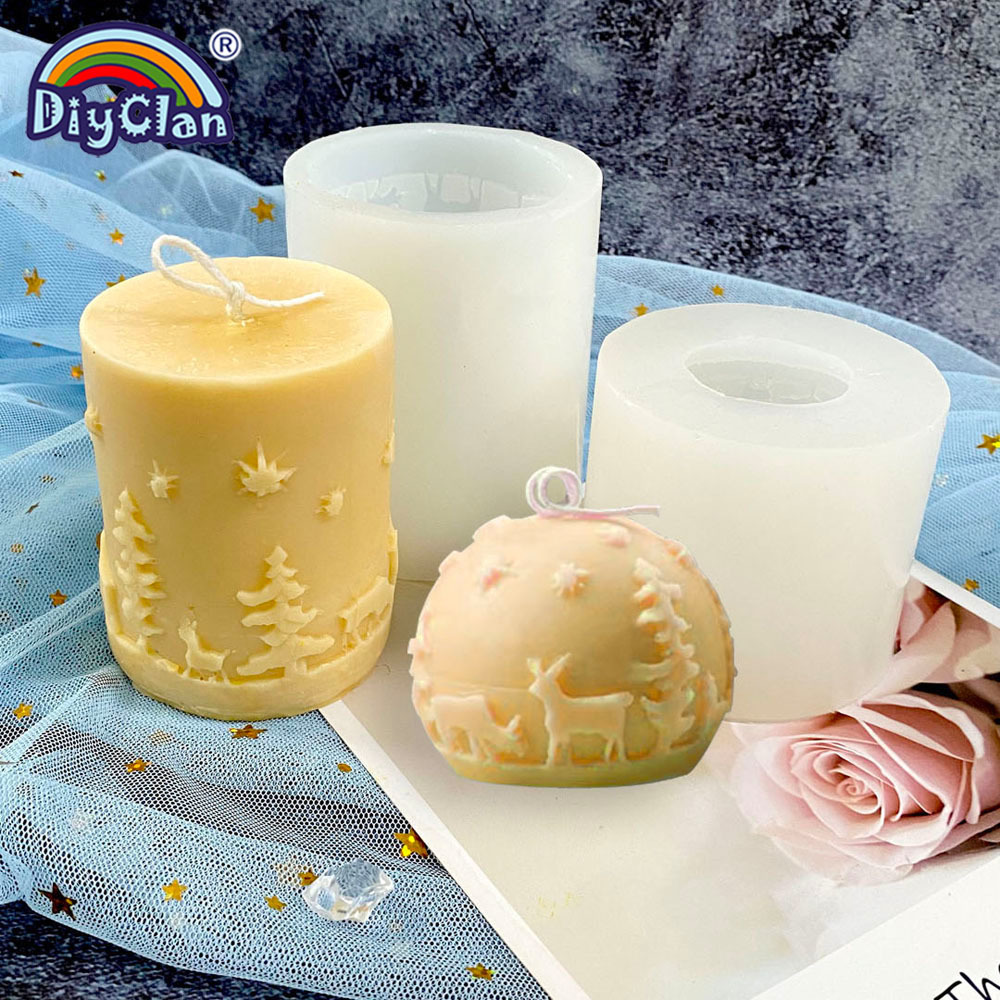 Kerst Kaars Maken Mold Epoxy S - Xmas Candle Making recensie en prijs