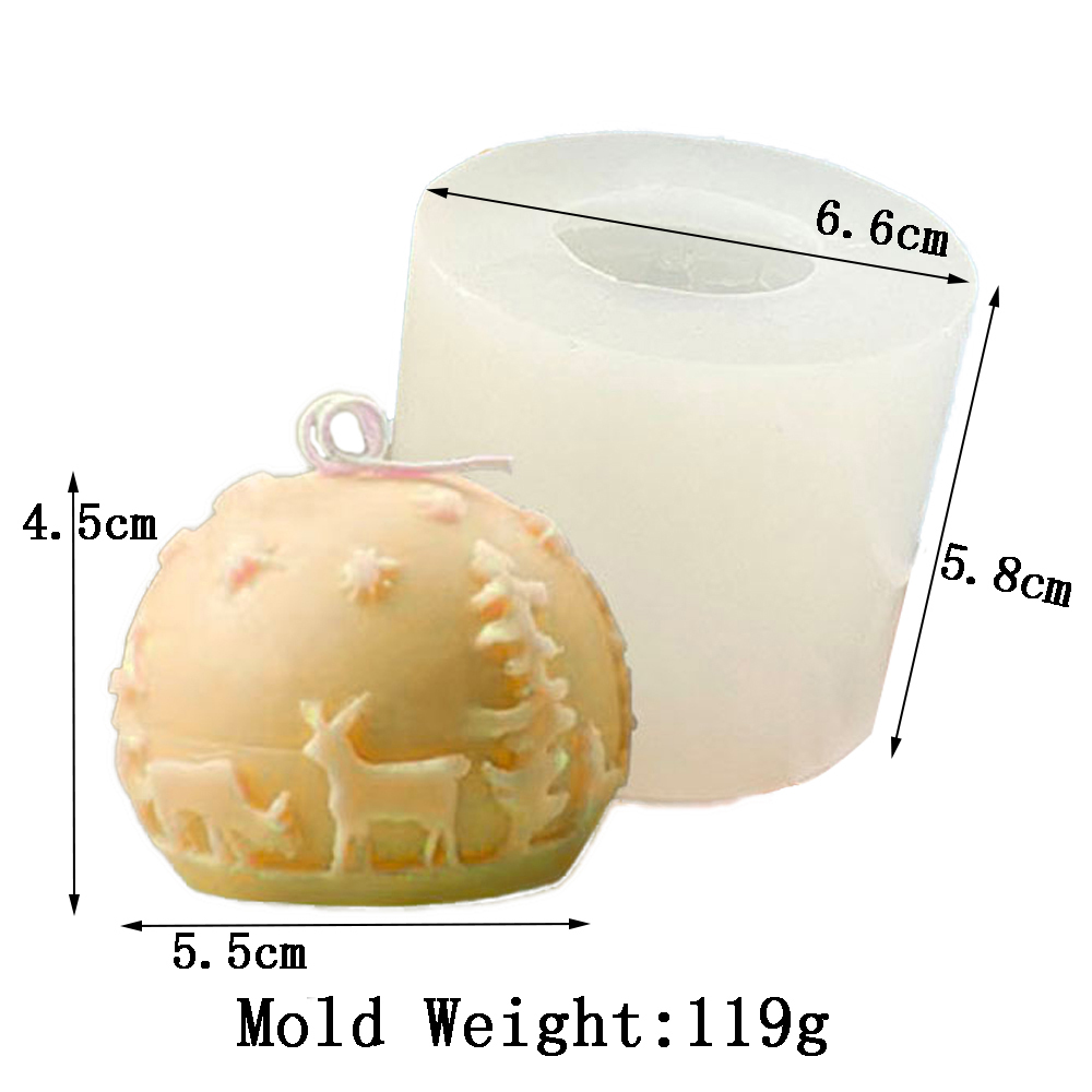 Kerst Kaars Maken Mold Epoxy S - Xmas Candle Making recensie en prijs
