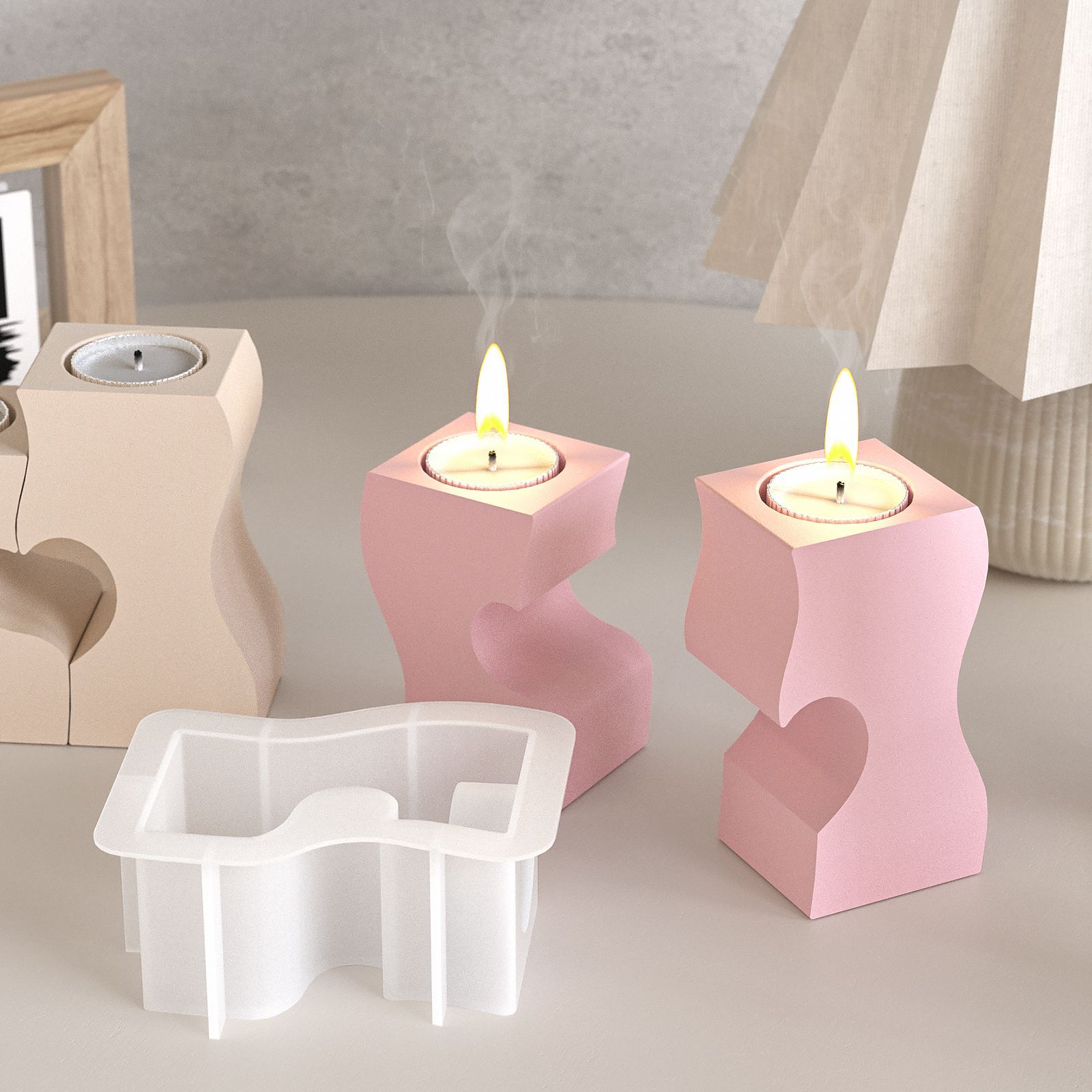 S Hart Kandelaar Siliconen Mal - Candle Making Tools recensie en prijs