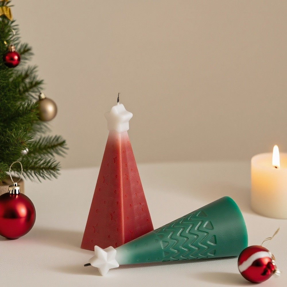 Siliconen Kerstkegel Kaars Sch - Xmas Candle Making recensie en prijs