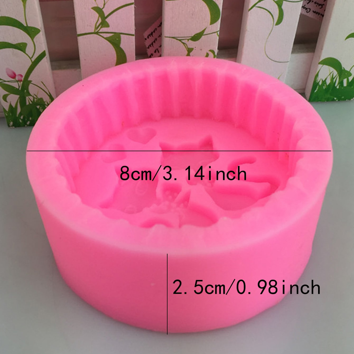 1-delige siliconen kattenvormi - Candle Making Experience recensie en prijs