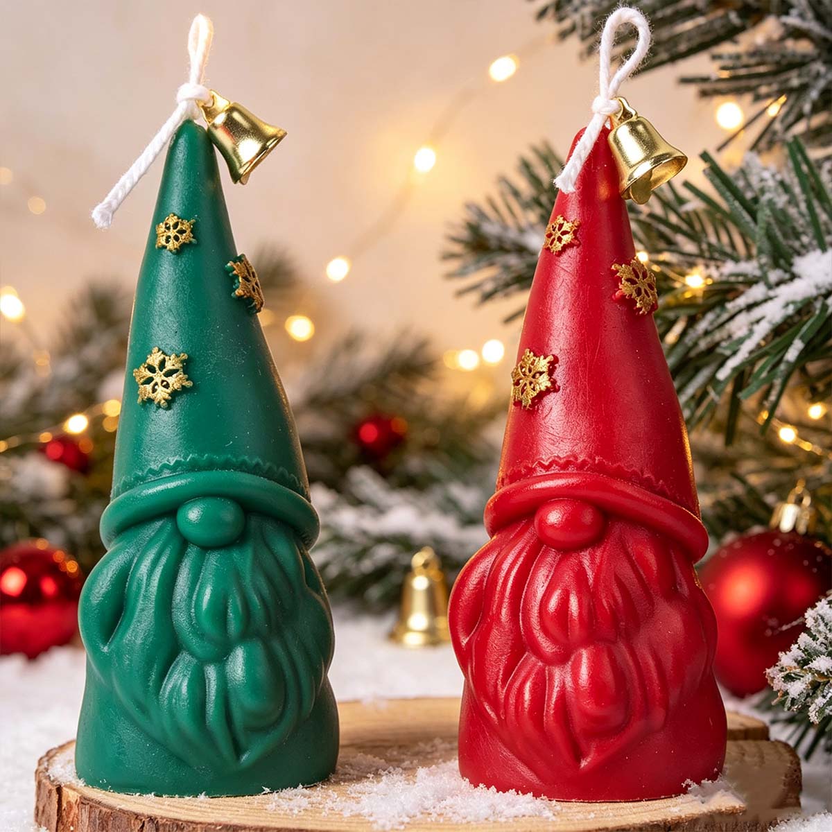 Kerstornament Siliconen Kaarsv - Xmas Candle Making recensie en prijs