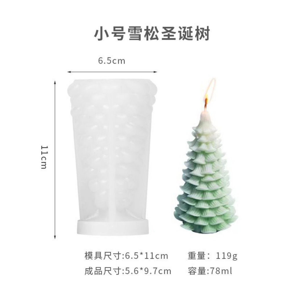 DIY Kerstboom Siliconen Kaarsv - Xmas Candle Making recensie en prijs
