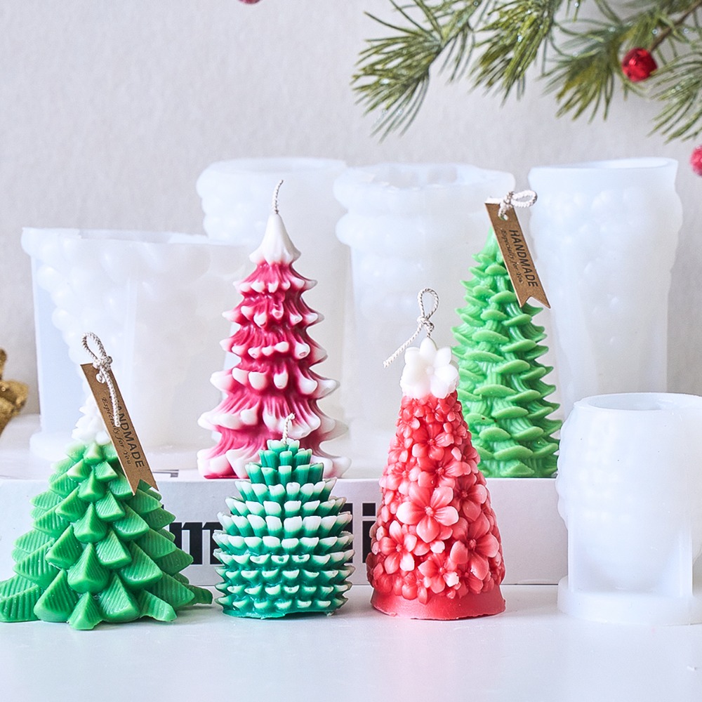 DIY Kerstboom Siliconen Kaarsv - Xmas Candle Making recensie en prijs