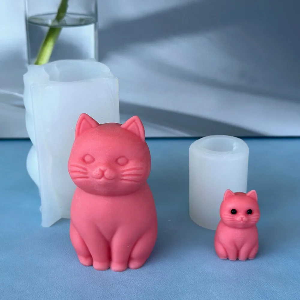 3D dikke kat dierlijke silicon - Candle Making Fat recensie en prijs