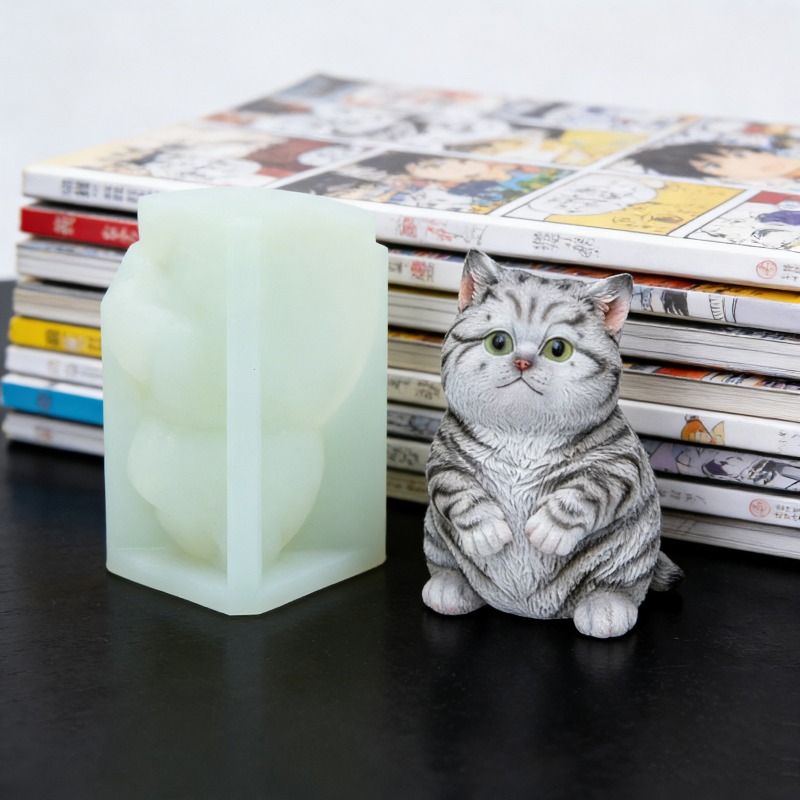 DIY Staande Dikke Kat Silicone - Candle Making Fat recensie en prijs