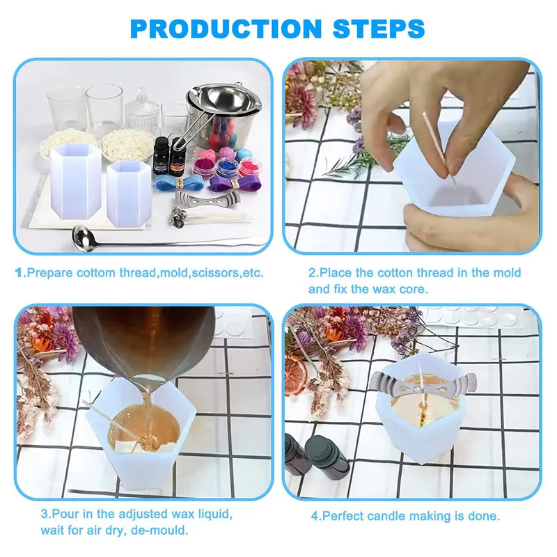 Cilinder siliconen kaars malle - Candle Making Course recensie en prijs