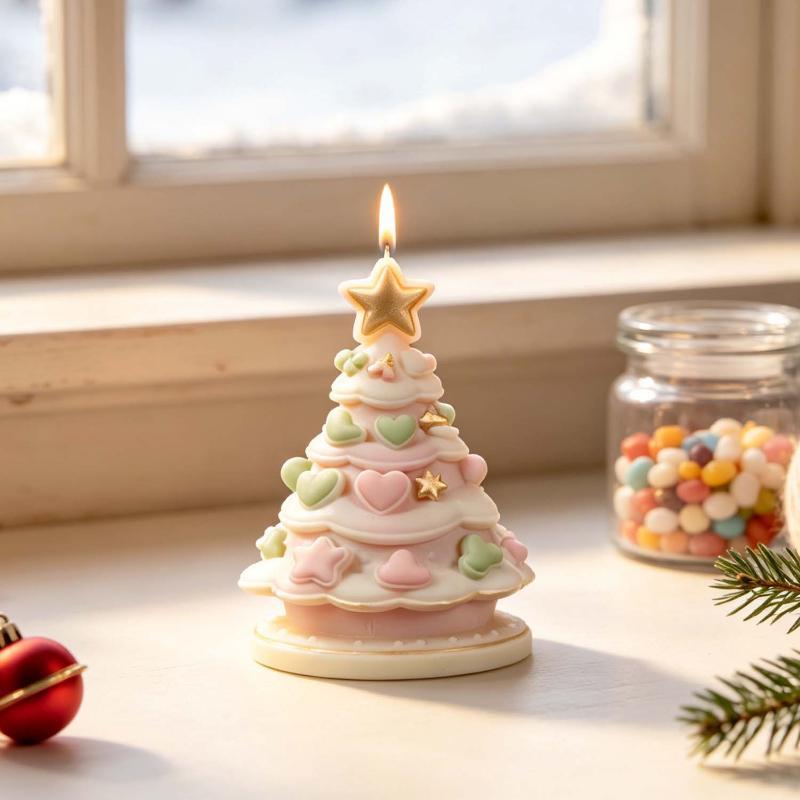 DIY Kerstboom siliconen mal de - Xmas Candle Making recensie en prijs