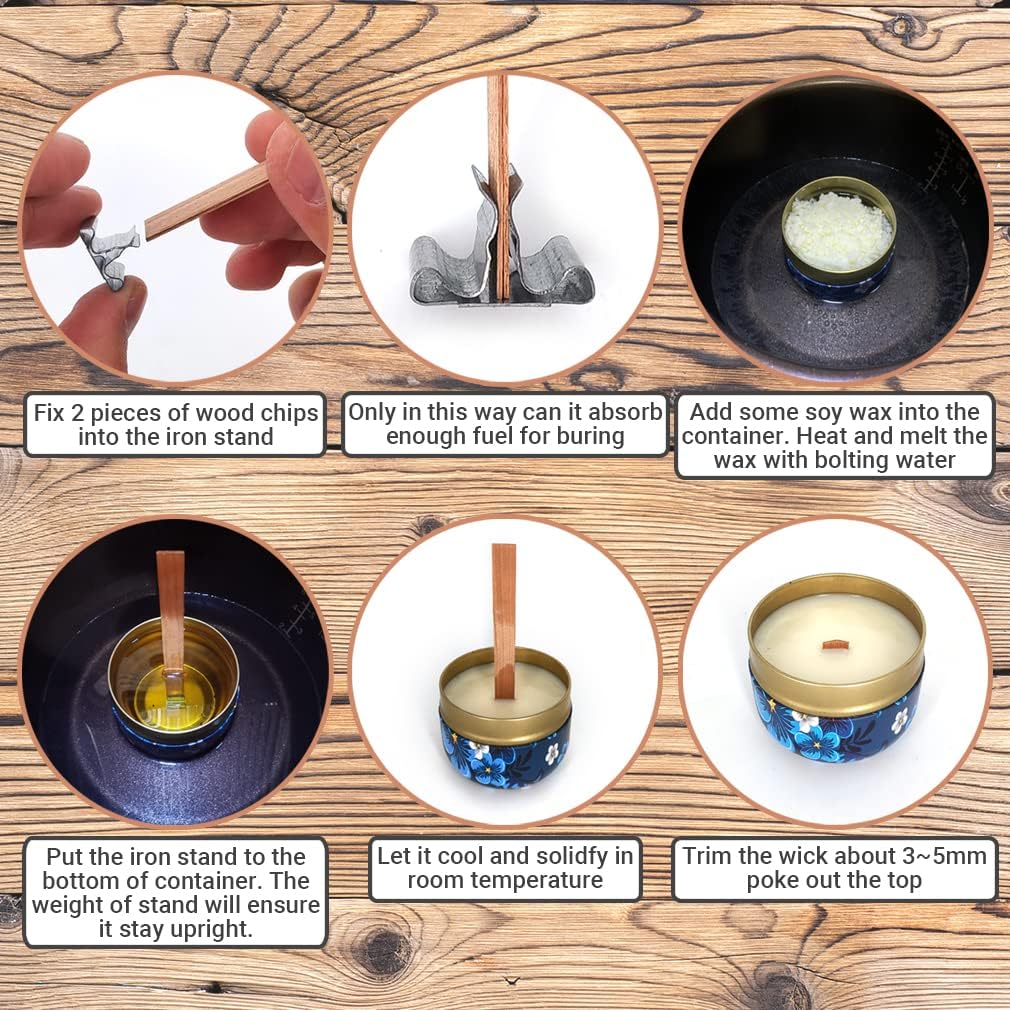1-5 zakjes natuurlijke houten  - Wood Wick Crackle recensie en prijs