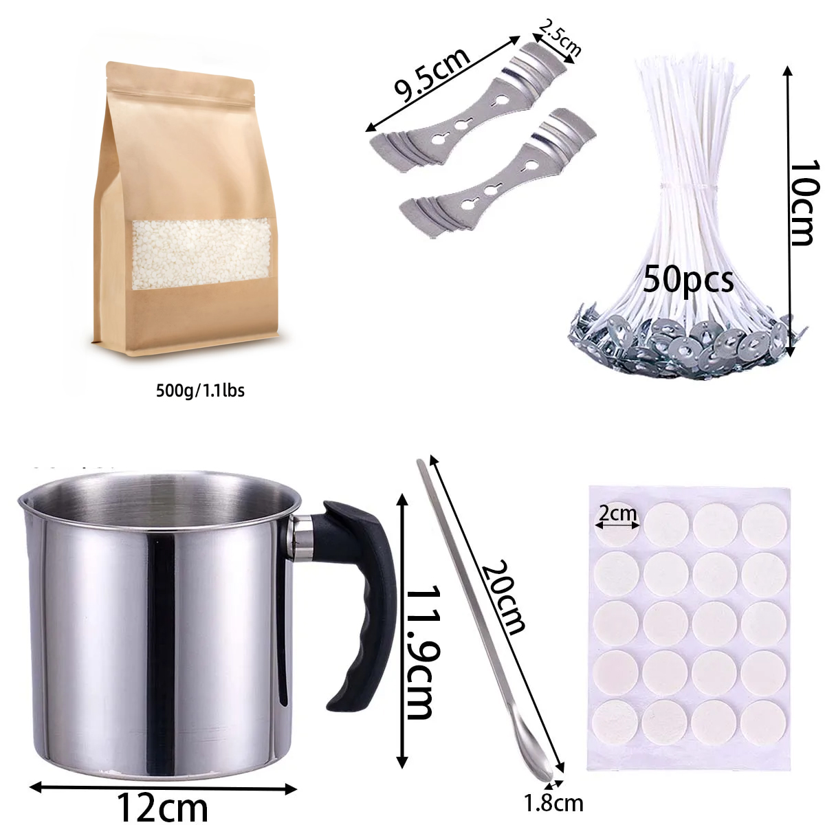 DIY Gereedschapset voor het Ma - Candle Making Vessels recensie en prijs