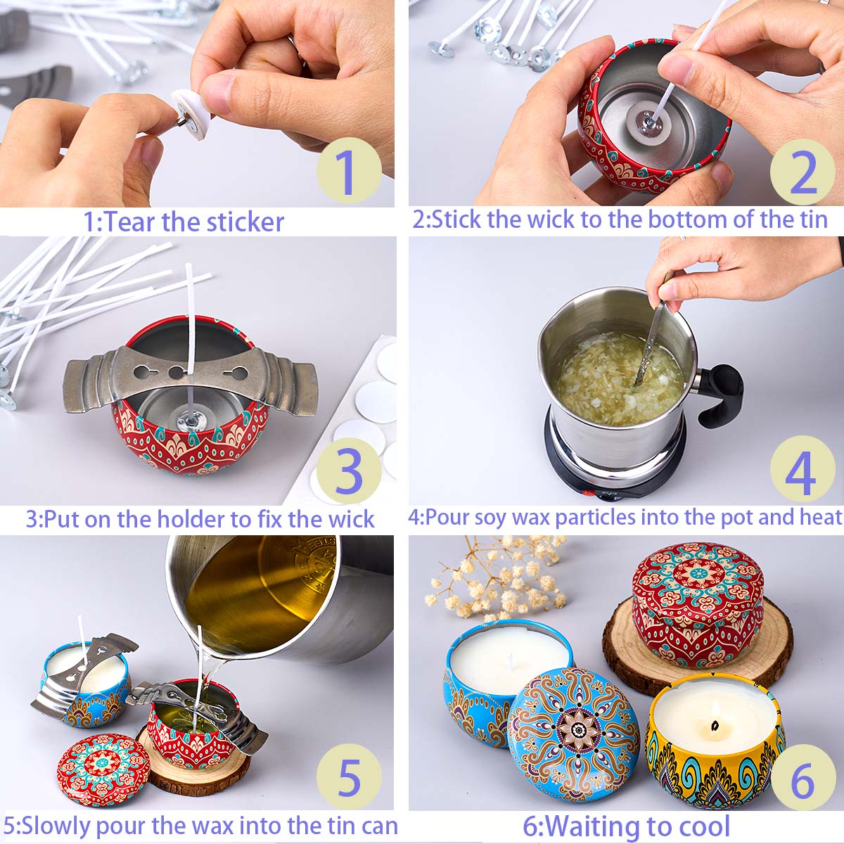 DIY Gereedschapset voor het Ma - Candle Making Vessels recensie en prijs
