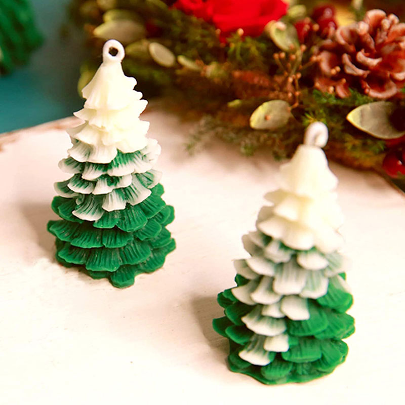 3D Kerstboom Kaars Schimmel Si - Xmas Candle Making recensie en prijs