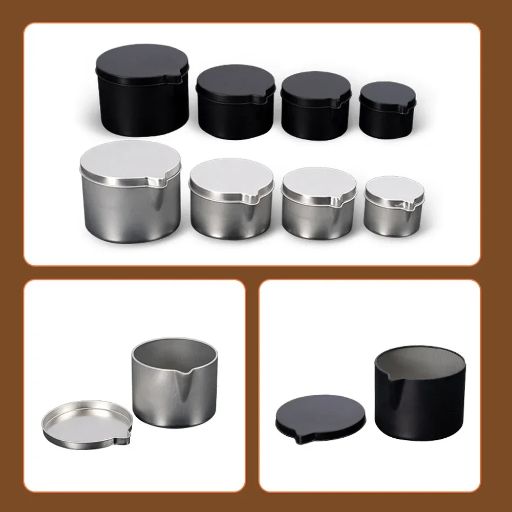 12 Stuks Zilver Zwart Metalen  - Candle Making Vessels recensie en prijs